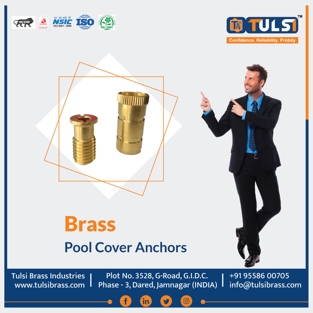 Brass Pool Anchors