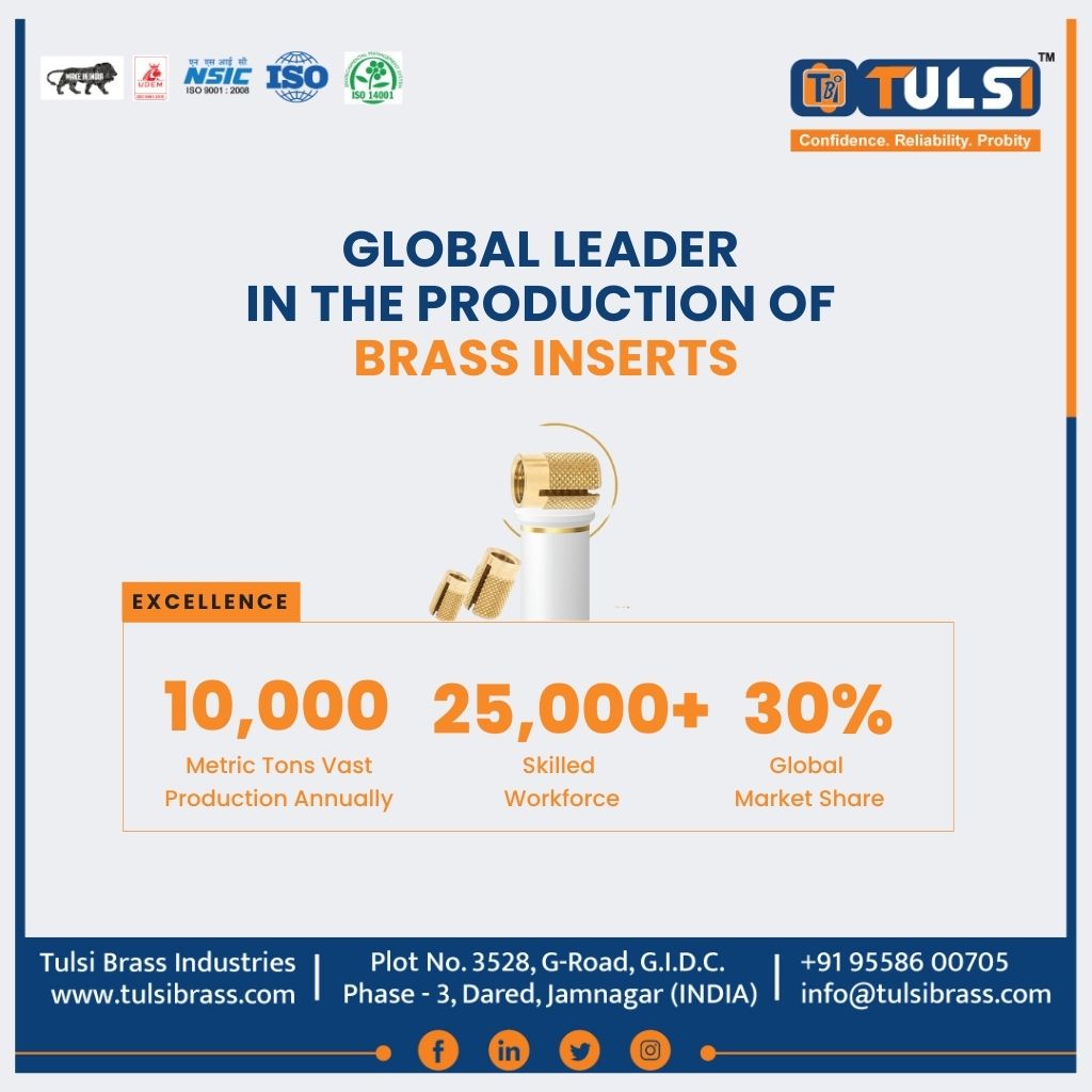 Global Leader in The Production of Brass Inserts
