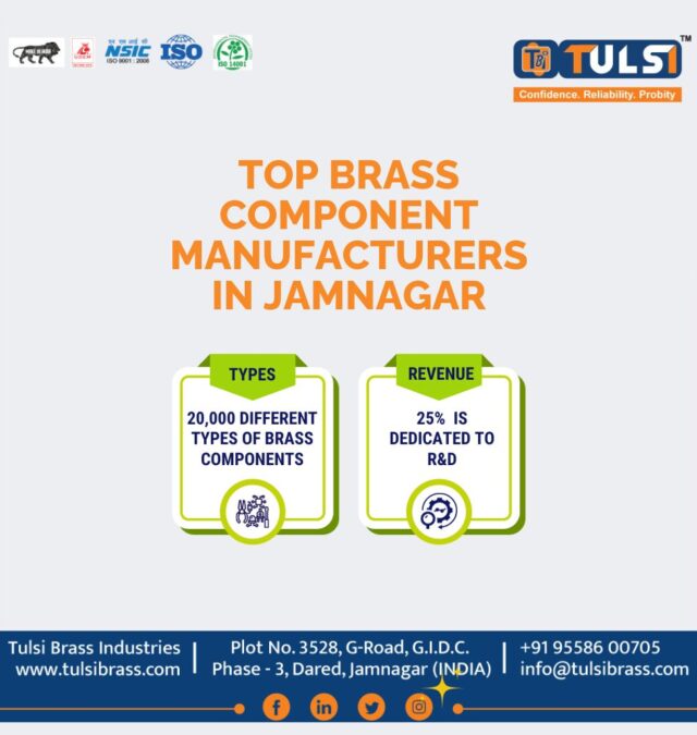 Top Brass Component Manufacturers in Jamnagar: Leaders in Precision Engineering