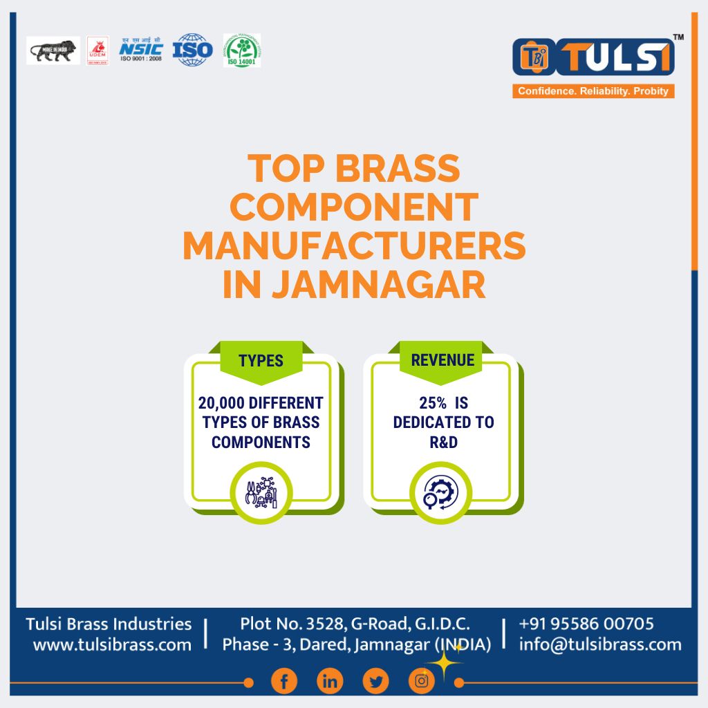 Top Brass Component Manufacturers in Jamnagar: Leaders in Precision Engineering