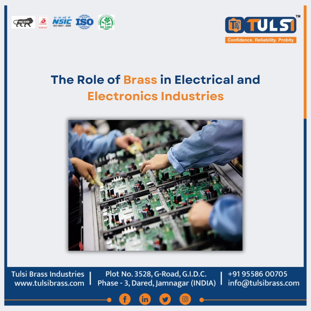 The Role of Brass in Electrical and Electronics Industries