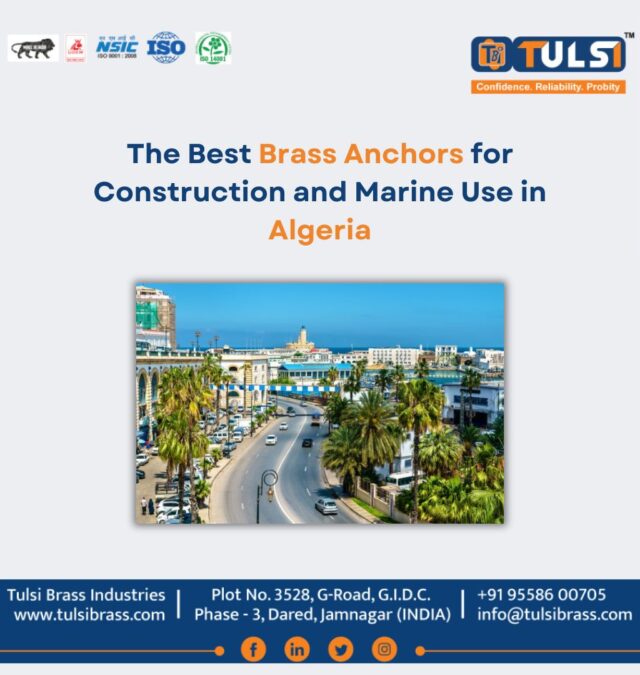 The Best Brass Anchors for Construction and Marine Use in Algeria