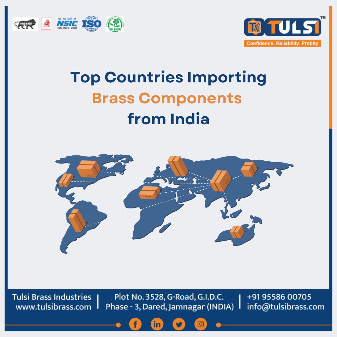 Top Countries Importing Brass Components: India’s Role in the Global Supply Chain