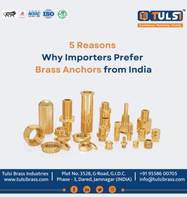 5 Reasons Why Importers Prefer Brass Anchors from India